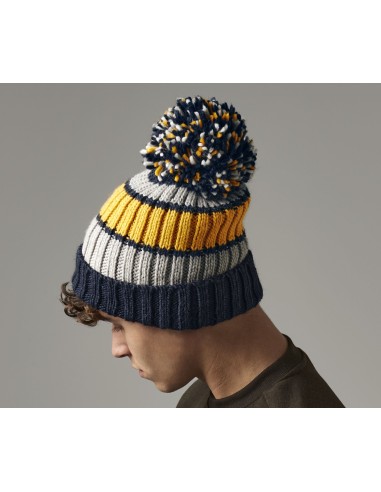 BEE-B392-Hygge Striped Beanie